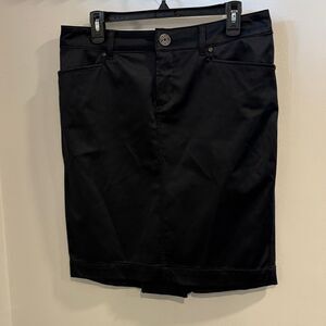 Liu Jo Elegant Black Pencil Skirt